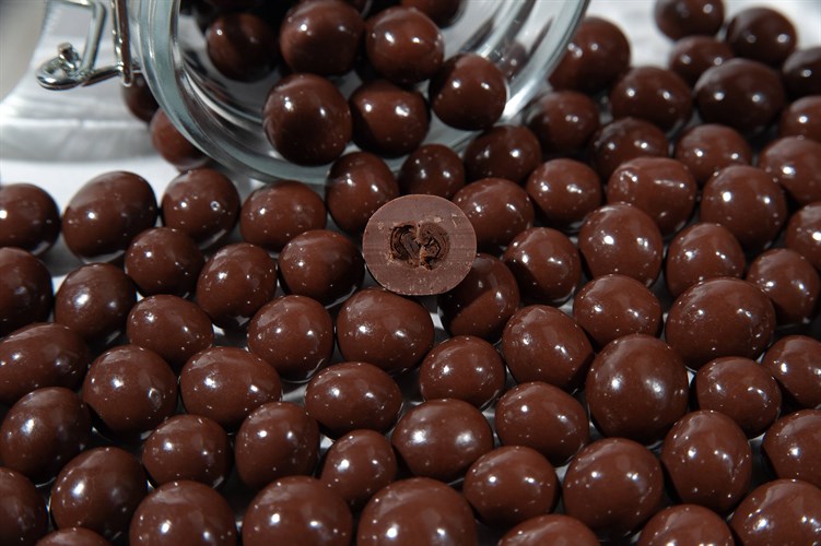 Кофейные зерна в молочной шоколадной глазури (3 кг) - Premium - фото 42951