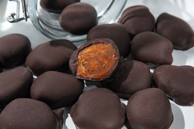 Абрикос в шоколадной глазури (2,5 кг) - фото 43039