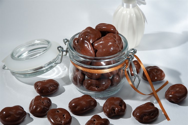 Драже "Грецкий орех в молочном шоколаде - Lux" (короб 3 кг) - фото 43097