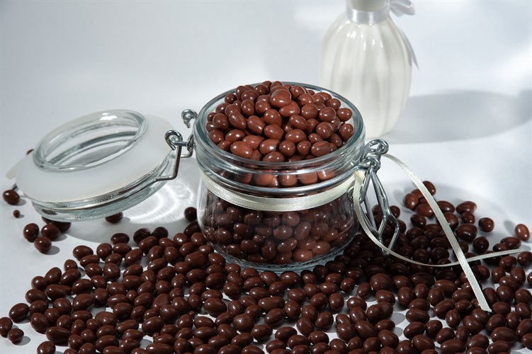 Драже "Кедровый орех в молочном шоколаде - Lux" (короб 3 кг) - фото 43101