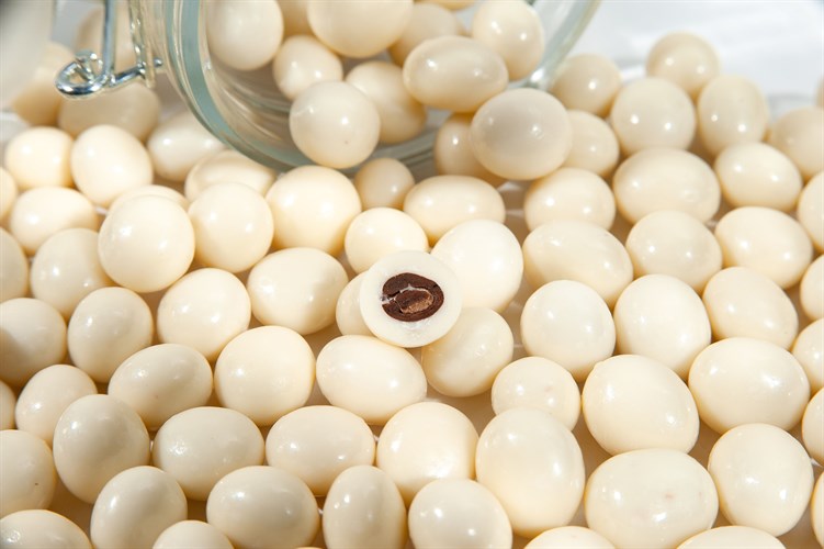 Драже "Кофейные зерна в белой шоколадной глазури - Standart" (короб 3 кг) - фото 43111