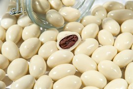 Какао бобы в белой шоколадной глазури (3 кг) - Premium