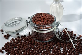 Драже "Кедровый орех в молочном шоколаде - Lux" (короб 3 кг)