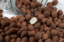 Драже "Арахис в шоколаде в обсыпке какао - Трюфель Premium" (короб 3 кг)